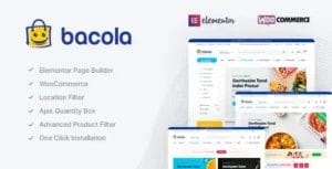 Bacola Grocery Store and Food Theme