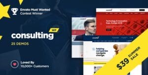 Consulting Business Finance Theme
